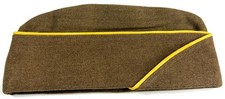 WWII US ARMY CAVALRY GARRISON OVERSEAS SERVICE CAP HAT- LARGE