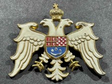 WW2 WWII Yugoslavian Army Military Officer's Cap Badge SPINK LONDON Gov in Exile