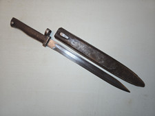 WWI German Ersatz Mauser Bayonet w/FAG Scabbard - 12" Blade - #6116