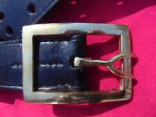 Forked Tongue buckle & belt sz 38