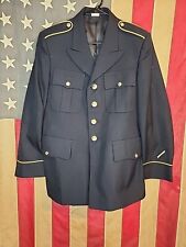 Size Pictured Army Service Uniform ASU Dress Blue Enlisted Man Jacket Coat 8180 picture