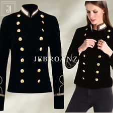 Brand New Black Military Ladies jacket Made to measure Blazer women Wool jacket picture