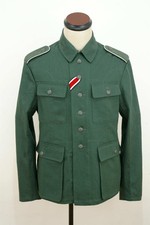 WWII German M43 heer summer HBT reed green field tunic S