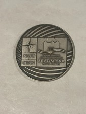 Slovak Republic, Defense Minister Challenge Coin NATO OTAN mil Token 2009