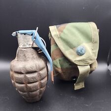 WW2 Era Military Army Training M21 RFX Pineapple Hand Grenade With M228 Fuze Pin picture
