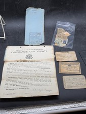 WWI Discharge Certificate 3rd Observation Group 7th Aero Squadron Air Service