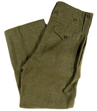 Vintage 1954 Canadian Army Battle Dress Trousers Pants Wool Korean War B10 picture