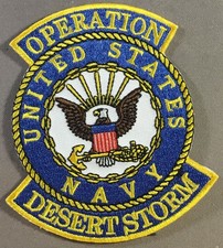 USN Navy Operation Desert Storm Veteran Licensed patch