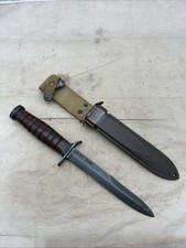 WW2 US M3 Case Blade Marked Fighting Knife With Scabbard (KK719