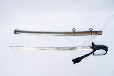 Original WWII Polish Officer's Sword with Scabbard by Borowski Warszaw picture