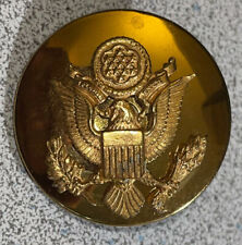 US Army Enlisted Screw back Cap Hat Eagle Insignia Badge Pin 1970 picture