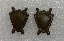 Mongolian Military, Army, Armed Force Uniforms Collar Board Insignia Shield 2 PC