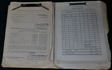 WWII US Army Airforce B25 Pilot LT JAMES M DELOZIER DFC Flight Record 59 Mission picture