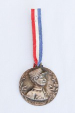 Original WWI Medal French Field Marshal Ferdinand Foch - Verdun Somme Marne
