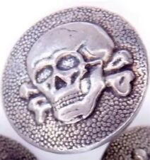 RARE VINTAGE German WWII Waffen SS Totenkopf Tunic Skull Button WW2 Original  picture