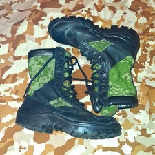 Issued Mexican Army Sedena Boots Pixeleado Verde Mexican Size 26