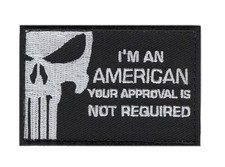 I'm an American your approval is not required HOOK PATCH