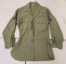 WWII US Wool Field Uniform Shirt Size 15 1/2x32 picture