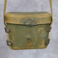 IMPERIAL JAPANESE ARMY WW 2 BINOCULAR OPTIC CASE WITH LEATHER SHOULDER STRAP  picture