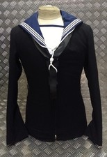 British Royal Navy Class 2 / II Sailors Middy Jumper RN Scarf & Lanyard