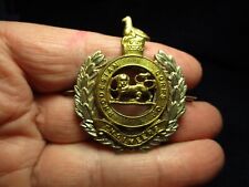Vintage Rhodesian Corps Of Engineers Cap Badge 1970s to 1980s picture