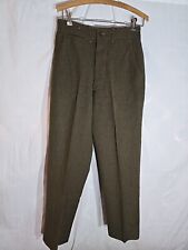 1939 WW2 Uniform Officer’s Dress Pants Trousers Army US Button Fly Size 29 X 30 picture
