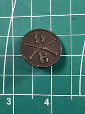 WW1 US 11th Infantry Regiment H Company Collar Disk picture