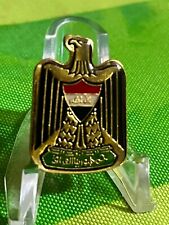 Iraq- Iraqi Armed Forces Beret Cap Color Eagle Pin Badge. picture