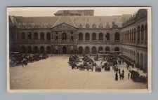 WWI Photo Captured German Airplanes Cannons Les Invalides Courtyard Paris