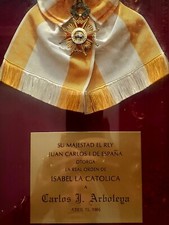 Spain España, Isabel la Catolica Order Juan Carlos 1 De España