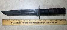 New Mexico estate find-WW2 era Camillus USN Mark 2 fighting knife-No sheath