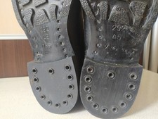 USSR army boots, tarpaulin, canvas, original size 45 /29.2/11/11.5  vintage, new