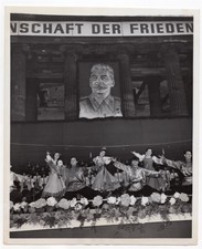 1949 Russian Dancers Perform in the Lustgarten in East Berlin Germany News Photo