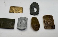 6 Austrian Hungarian Cap Military Campaigns Badges Pins Army World War One