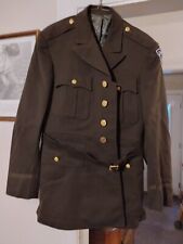 WW2 US Army Officer's Dress Uniform Jacket & Belt 38R? 176th Inf Reg Combat Team picture