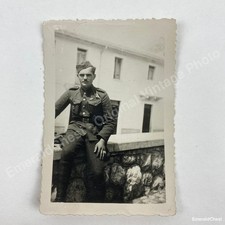 WWII Czechoslovak / Slovak Army Soldier Named Emil Gremač Makov Portrait Photo