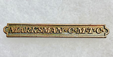 Civilian Military Training Corps (CMTC) Marksman's Badge (pb nhm) picture