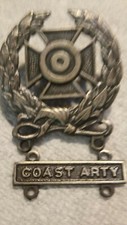 us coastal artilery expert badge