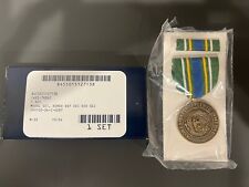 Korean Defense Service Medal And Ribbon Set NEW In Original Box- Military picture