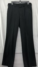 Vintage Creighton Black Straight Leg US Navy Uniform Pants Size 33/34 Mens picture