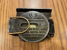 U.S. Military Compass Magnetic 6605-151-5337 30 Jun 1971 Vintage Vietnam Early picture
