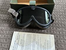 U.S MILITARY GOGGLES SUN WIND & DUST Vintage (NSN 8465-01-004-2891) picture