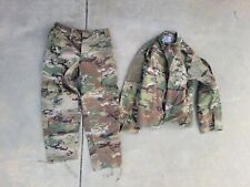 US ARMY OCP MULTICAM UNIFORM small short SET FLAME RESISTANT FRACU FLAP used picture