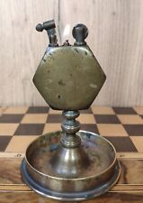 Vintage Big Brass Petrol Lighter WW2 Or WW1 Trench Art Lighter.  Working  picture