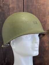 Named Captain U.S. Vietnam War M-1 Army Helmet With Ingersoll Shell & 1968 Liner picture