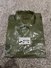 Men’s Size 47/48 British Army General Service Olive Long Sleeve Shirt 