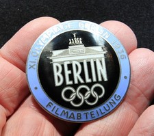 German 1936 Summer Olympics Film Department Badge