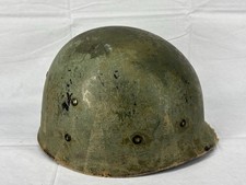 US Army Helmet Liner Military Heavy Wear Natural Patina CAPAC Korean War Era B