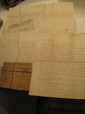 4 WW1 LETTERS  FROM AEF SOLDIER  309TH FS BN,France 1918 to 1919 picture