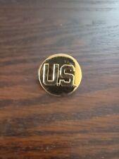 U.S. Lapel Hat Pin WW2 Brass US Army Infantry Excellent Condition B-032 picture